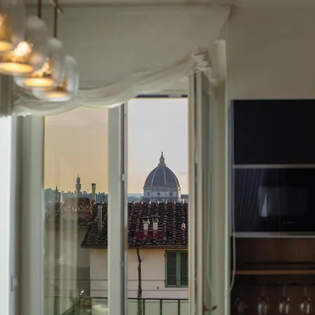 Attico Di Lusso Vista Duomo A 2 Passi Dal Centro Florencia